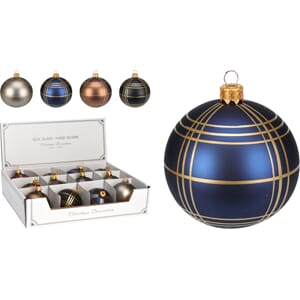 JUL KULE GLASS 6CM DEKOR 1/12/48