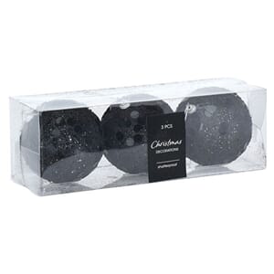 JUL KULE 3PK SORT 10CM 1/12/24