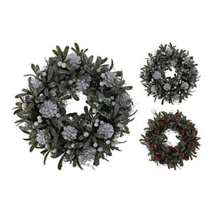 JUL KRANS 34CM 2ASS 1/6