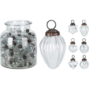 JUL KULE KLAR 3,5X2,5CM ASS 1/100/200