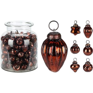 JUL KULE ANTIKK 3,5X2,5CM ASS 1/100/200