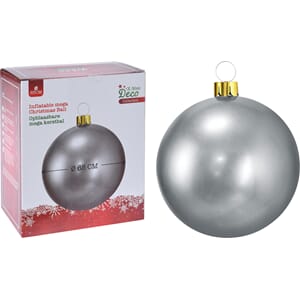 JUL KULE OPPBLÅS 65CM SØLV 1/12