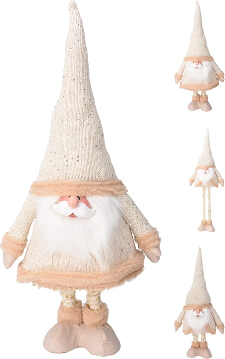 JUL NISSE HVIT TELESKOP BEN 110cm 1/6