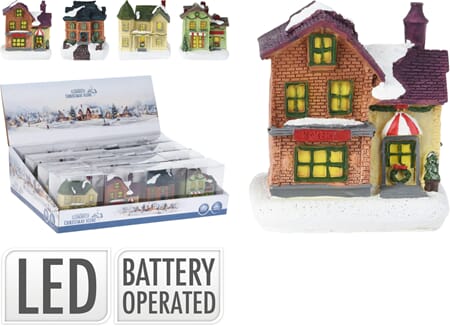 JUL HUS LEDLYS 10CM DISPLAY 1/16/32