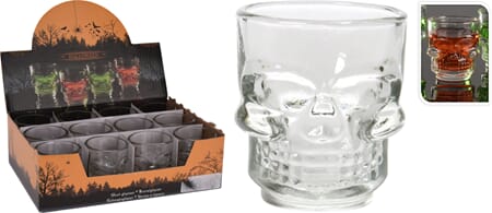 HALLOWEEN SHOT GLASS 1/12/48DISPLAY