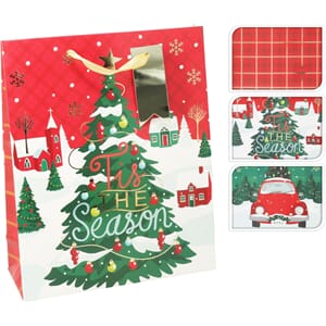 JUL PAPIRPOSE 3ASS 32X26X10CM 1/24/144