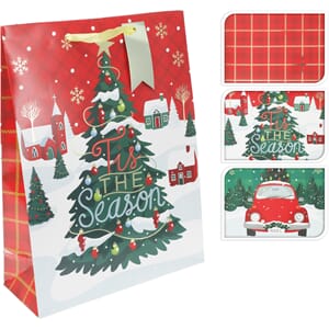 JUL PAPIRPOSE 3ASS 40X30X12CM 1/12/96