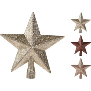 JUL TOPPSTJERNE 20CM 3ASS 1/24