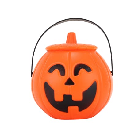 HALLOWEEN BØTTE M/LOKK 11X9CM 1/200