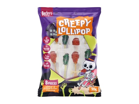 HALLOWEEN 10PK CREEPY 1/16