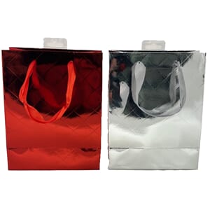 GAVEPOSE 2ASS M/BÅND 23X18CM 1/12