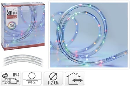 JUL LED SLANGE 6M FARGET 1/12