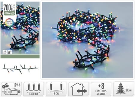 JUL LED 700 LYS MICRO FARG 1/8