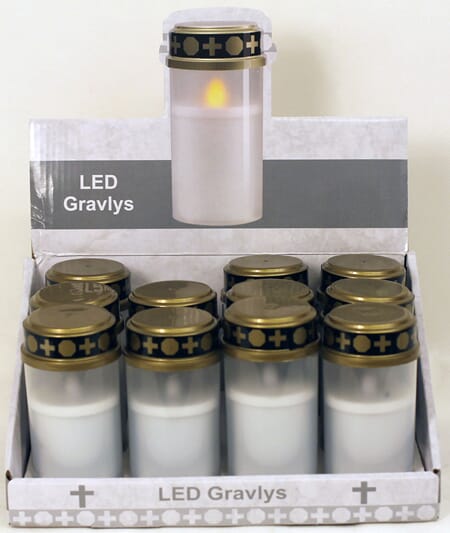 LYS GRAVLYS LED 12CM  1/12/120
