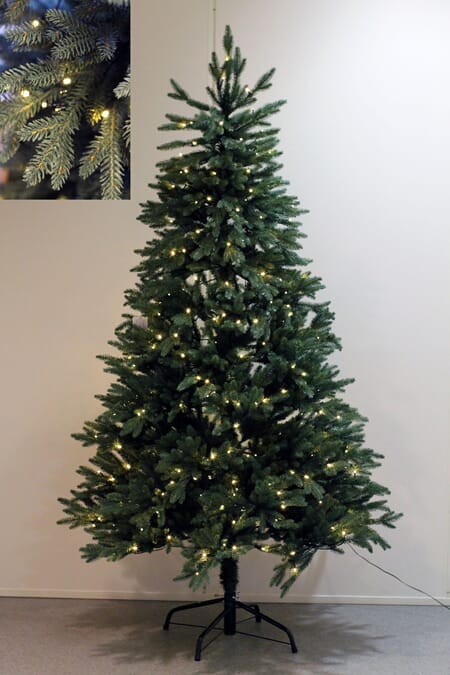 JUL TRE SKOGSGRAN 180cm/DIMMER 240LYS  1/1