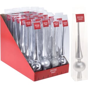 JUL TOPPSPYD SØLV 28CM 1/24/72