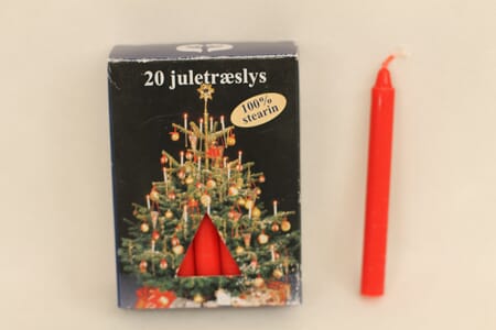 LYS JULETRELYS RØD 20PK 1/24