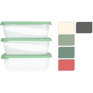 PLAST BOKSESETT 1200ML 3DEL 1/18