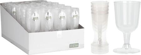 PLAST GLASS VIN 4PK 1/24