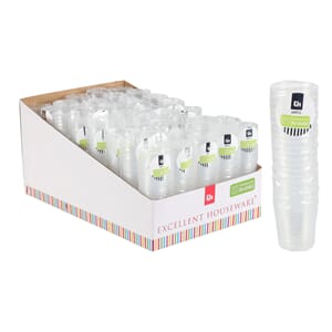 PLAST GLASS SHOT 20PK 1/40 DISPLAY