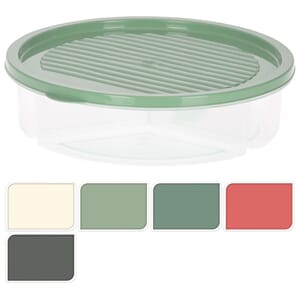 PLAST BOKS ROMDELING 1200ML 1/24