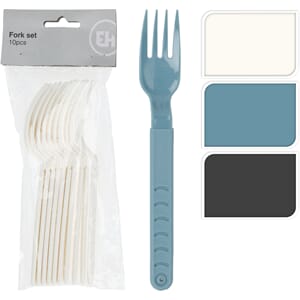 PLAST GAFFEL 10PK 1/24