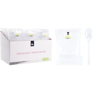 PLAST SKJE 25PK 18CM 1/24/72