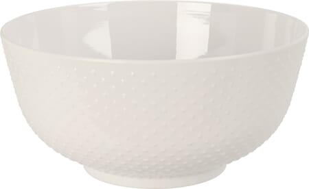MELAMINE BOLLE HVIT 25CM 1/12/24