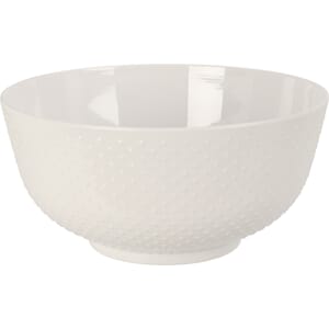 MELAMINE BOLLE HVIT 25CM 1/12/24