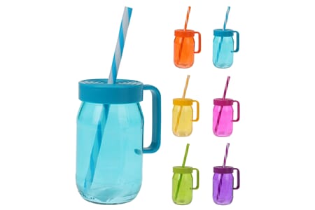 GLASS M/SUGERØR 370ML 1/12