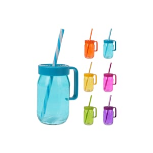 GLASS M/SUGERØR 370ML 1/12