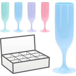 GLASS 177ML CHAMPAGNE 1/24 DISPLAY