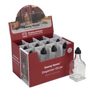 OLJEFLASKE GLASS SPRAY 15CM DISPLAY 1/12/72