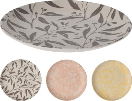 MELAMINE FAT 20CM 3ASS 1/24/48