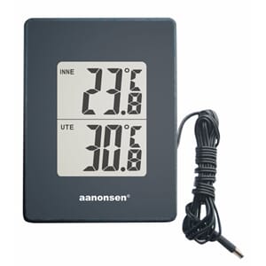 TERMOMETER DIGITAL INNE/UTE 1/12/72