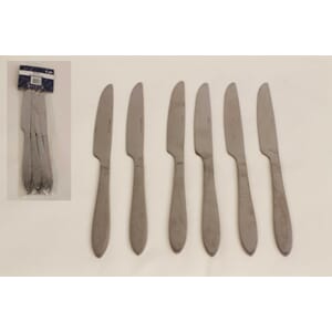 STÅL KNIV 6PK. 1/25/100