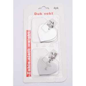 DUKVEKTER  STÅL 4 PK. 1/12/48