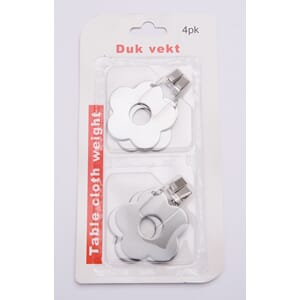 DUKVEKTER 4 PK. STÅL 1/12/48