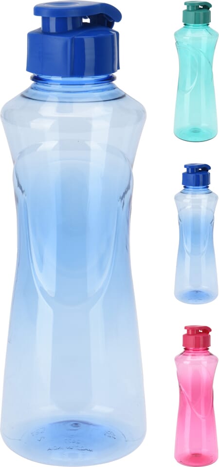 PLAST DRIKKEFLASKE  900ML 1/36