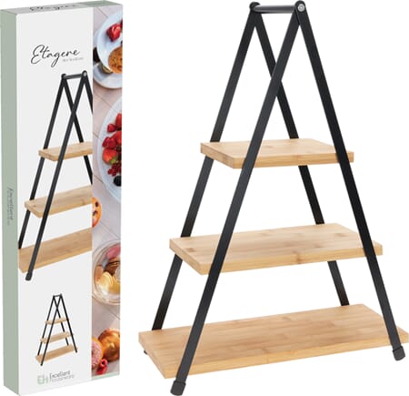 TRE HYLLER BORD/TAPAS 1/6