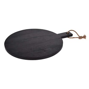 SKJÆREBRETT TRE SORT 50X40  1/4