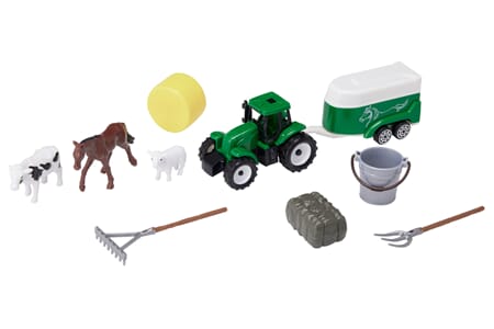 TRAKTOR SETT 19CM 1/18