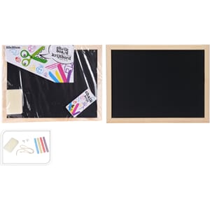 TAVLE MED KRITT 30X23CM 1/12/48