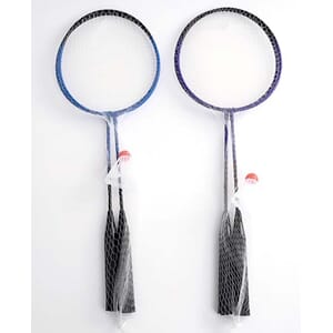 BADMINTONSETT 60X20CM 1/50
