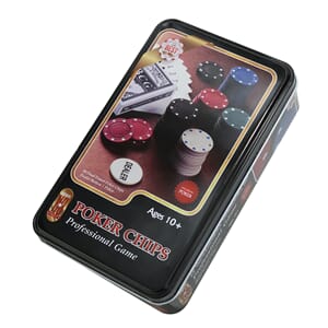 POKERSETT 20X12CM 1/24