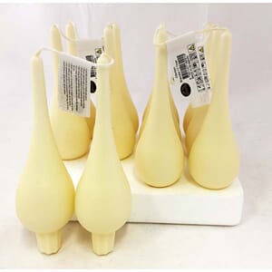 LYS DRÅPE 18cm ELFENBEN 1/6(N)