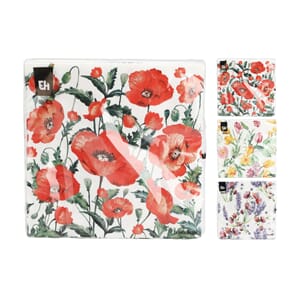 SERVIETT 33X33 16PK ASS 1/40