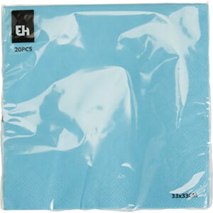 SERVIETT BLÅ 20PK 1/30