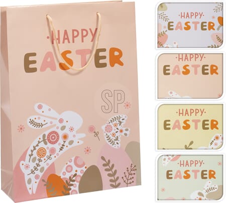 PÅSKE PAPIRPOSE 35X25CM 1/24/144