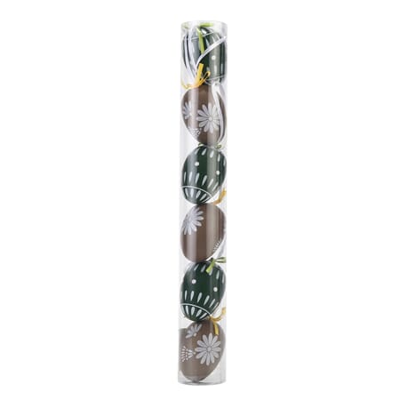 PÅSKE EGG 6PK 6X4CM 1/12/300